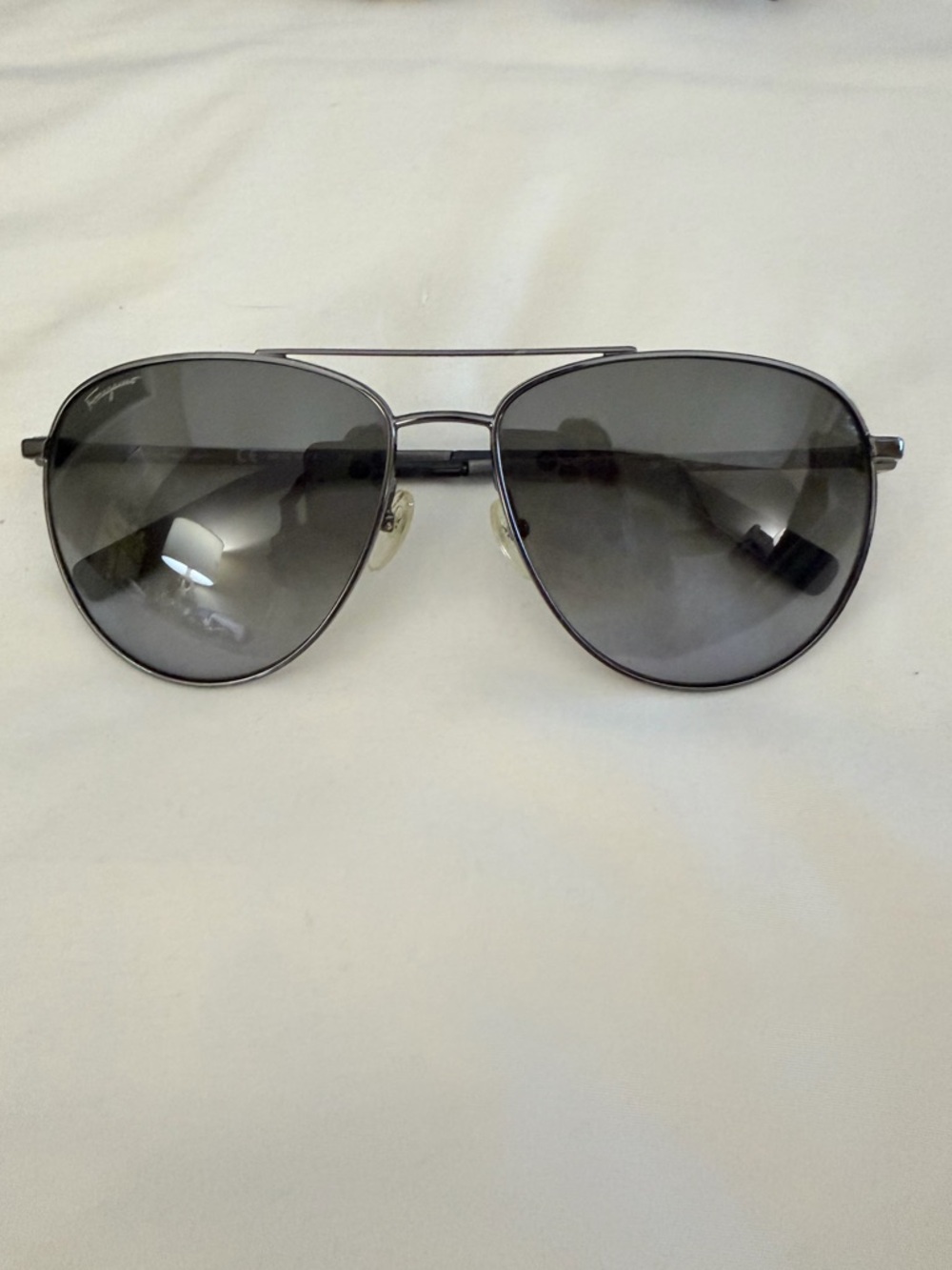 Ferragamo Aviator Sunglasses in Black - Polarized Lens